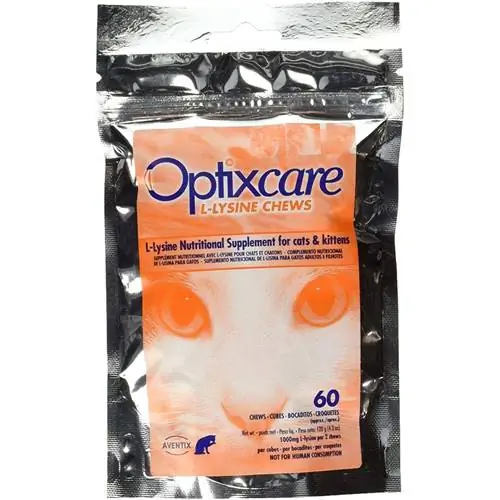 Optixcare L-lizin žvakaće