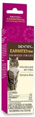 Sentry HC EARMITE gratuit pour chats