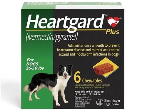 Нохойд зориулсан Heartgard Plus (26-50 фунт)