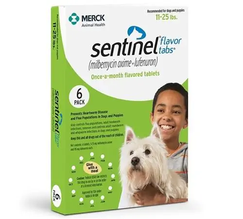 Sentinel untuk anjing (11-25 lbs)