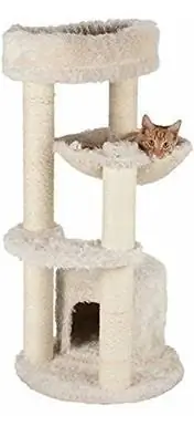 TRIXIE Baza Junior 38,6-дюймдук Plush Cat Cratching Post