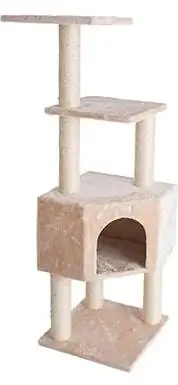 Armarkat GleePet 48-in Faux Fur Cat Tree & Condo