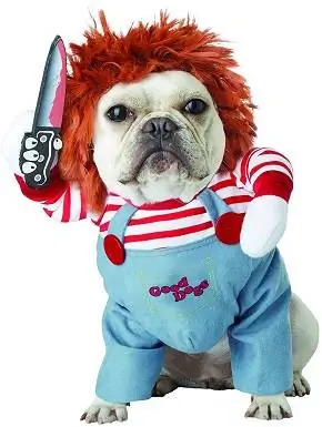 Kostýmy California Pet Deadly Doll Dog Costumes