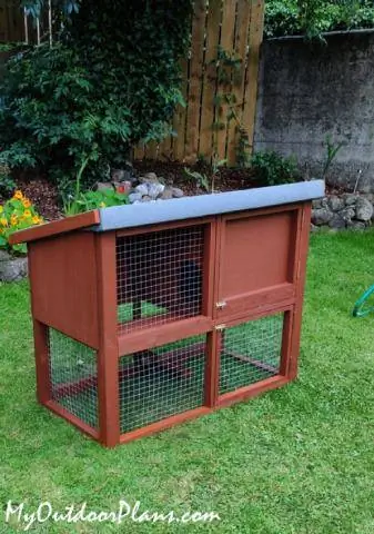 DIY Rabbit Hutch