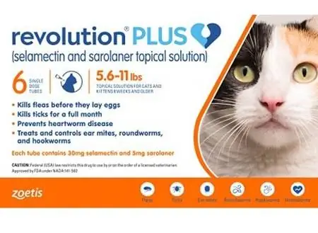 Revolution Plus Solução Tópica para Gatos