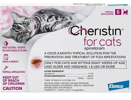 Cheristin Flea Spot Treatment för katter