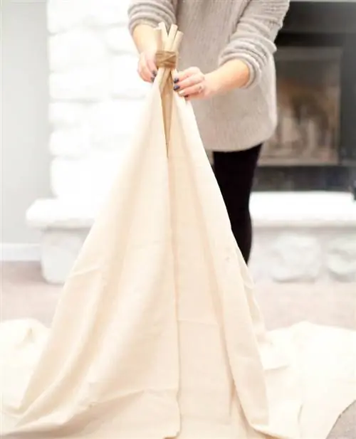 DIY psí teepee