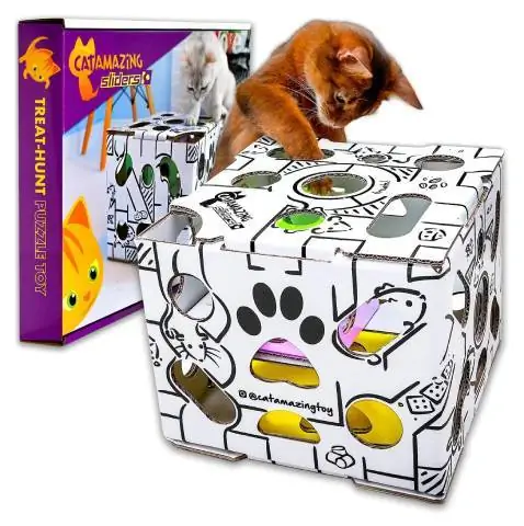 Cat Amazing Sliders Interactive Treat Maze at Puzzle Cat Toy