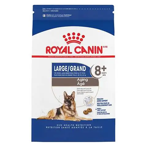 Royal Canin Size Veselīgs uzturs Lielai novecošanai 8+ Sausā suņu barība