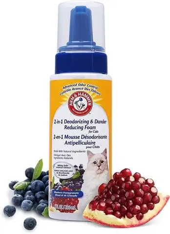 Arm & Hammer for Pets Дезодорирующая пена для кошек 2-в-1 против перхоти