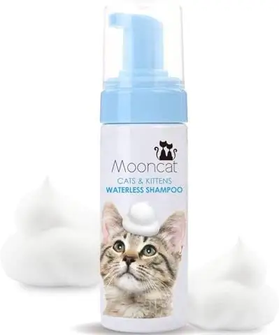 Shampo Kucing Tanpa Air Mooncat