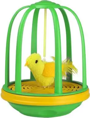 Pet Zone Caged Canary Interactive Cat Toy