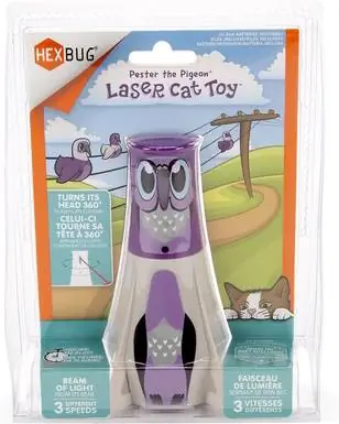 Hexbug Pester The Pigeon Лазерная игрушка для кошек