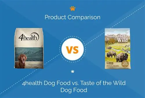 4he alth Dog Food vs. Taste of the Wild Dog Food: Peb 2023 Sib Piv