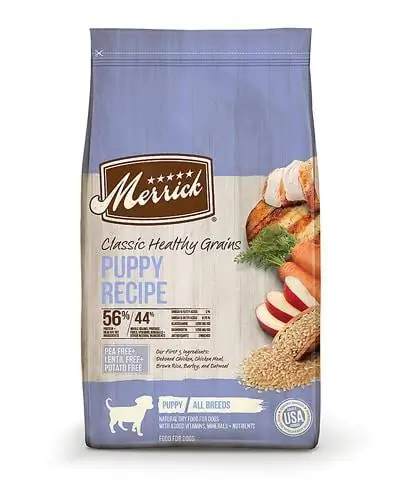 Comida seca para perros Merrick He althy Grains Puppy