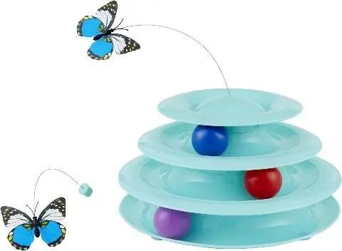 Frisco Butterfly Cat Tracks Toy