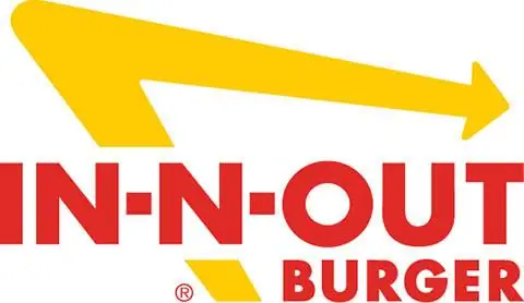 In-N-Out ბურგერის ლოგო