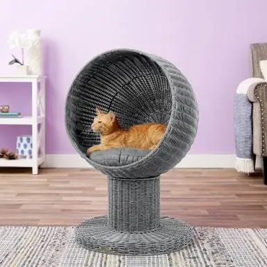 Такталган Feline Kitty Ball Cat керебети