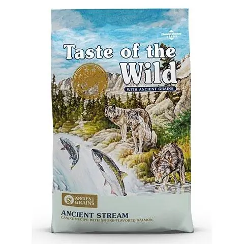 Taste of the Wild Ancient Stream Salmone al gusto di affumicato con grani antichi