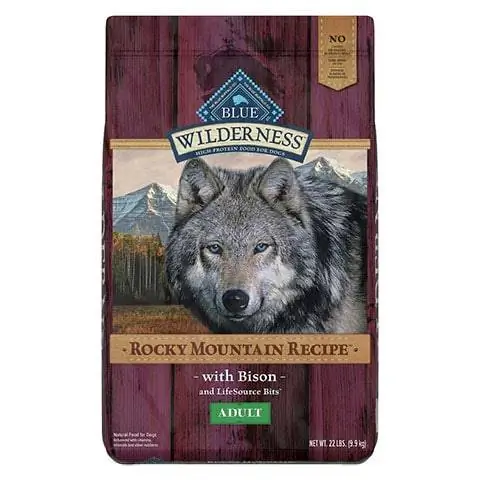 Blue Buffalo Wilderness Rocky Mountain Ricetta con bisonte