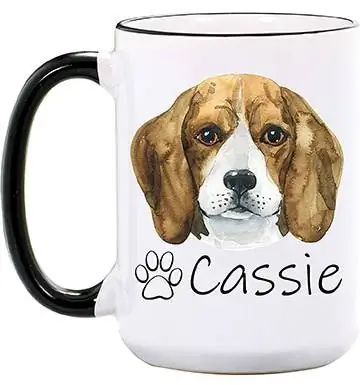 Caneca Beagle personalizada