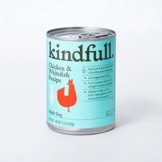 Kindfull Chicken and White Dog Food وصفة الدجاج الرطب