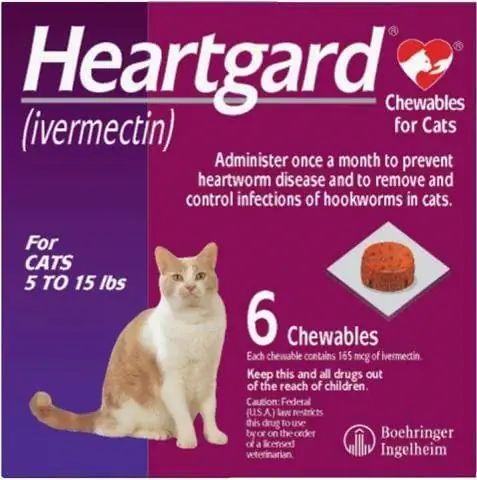 Heartgard Chew vir katte