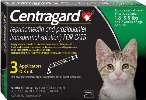 Centragard Topical Solution for Cats