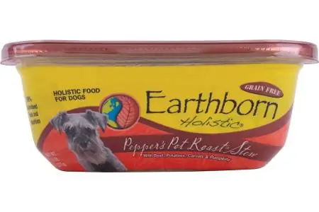 Earthborn Holistic Pepper's Pot Roast Grain-Free Natural Moist Dog Food