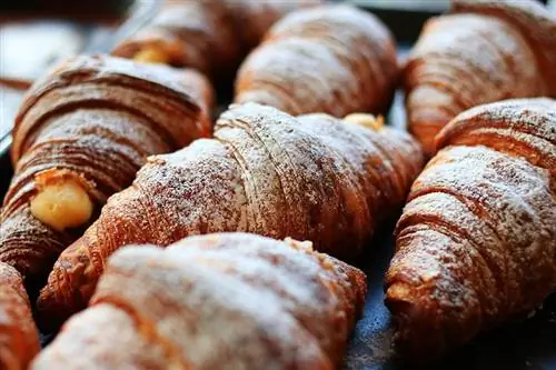 Gebakte Croissants