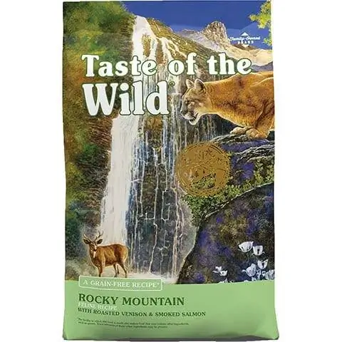 Wild Rocky Mountain Tahılsız Kuru Kedi Mamasının Lezzeti