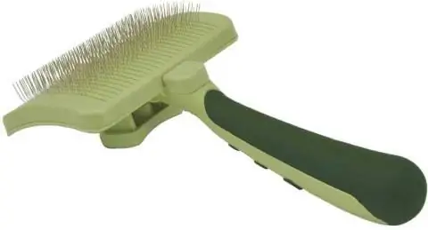 Brosse à lisser autonettoyante Safari pour chiens