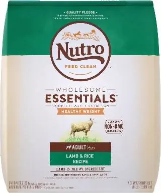 Nutro Wholesome Essentials أغذية الكلاب الجافة ذات الوزن الصحي