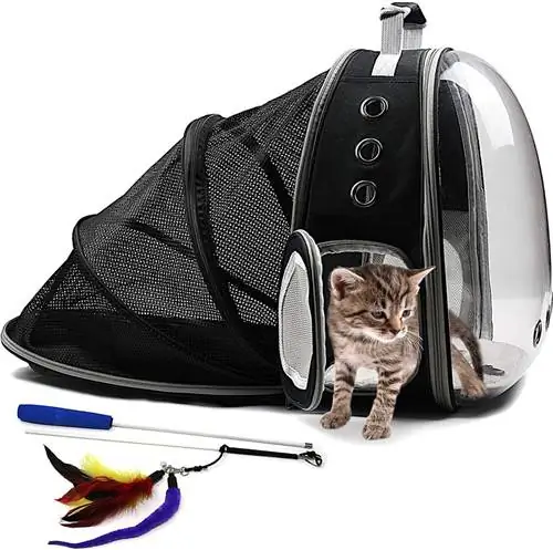 Pet Fit For Life Expandable Cat Carrier Backpack