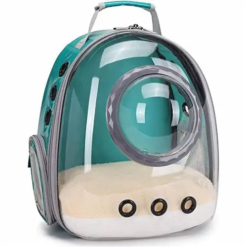 ORIZZP Space Capsule Astronaut Backpack for Kitten