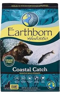 Earthborn Holistinis Coastal Catch Natūralus sausas šunų maistas be grūdų