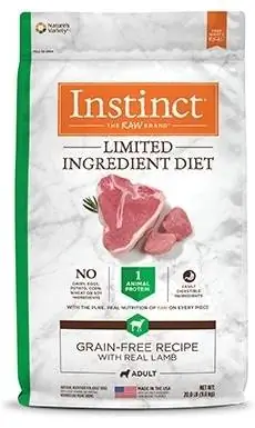 Rețetă fără cereale Instinct cu ingrediente limitate