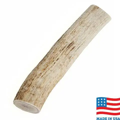 Bones & Chews ผลิตในสหรัฐอเมริกา Elk Antler Dog Chew