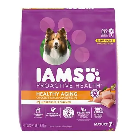 غذای سگ سالمند سالم Iams