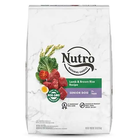 Συνταγή για Senior Αρνί & Καστανό Ρύζι Nutro Natural Choice