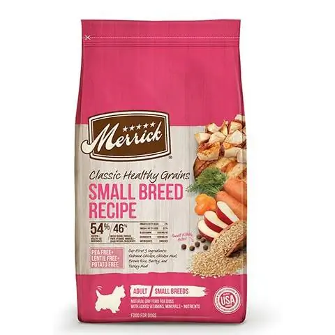 Merrick Classic He althy Grains Small Breed Recipe