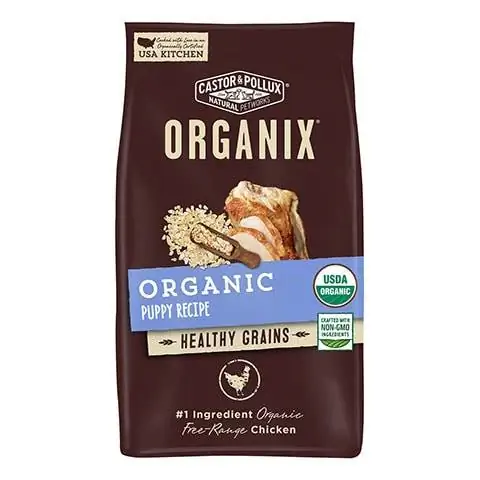 Castor at Pollux Organix He althy Grains Organic Puppy Recipe