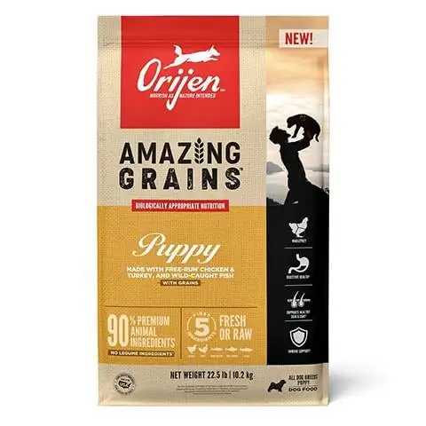 ORIJEN Amazing Grains ลูกสุนัข