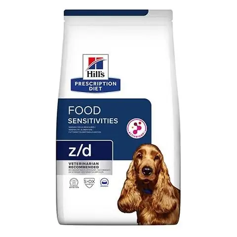 Hill's Prescription Diet zd Skin Food Sensitivities Original Flavor Cibo secco per cani