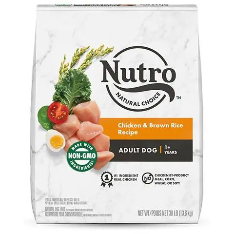 Ricetta per adulti con pollo e riso integrale Nutro Natural Choice