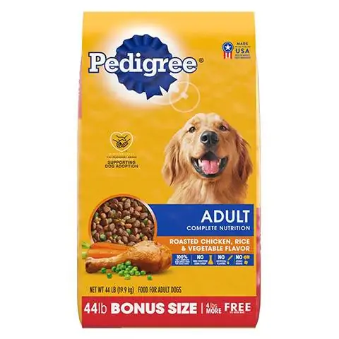 Pedigree Adult Complete Nutrition Gebratenes Huhn, Reis und Gemüse