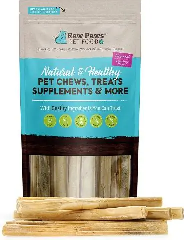 Bastoncini di pelle grezza per cani Raw Paws