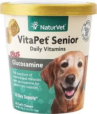 NaturVet VitaPet Vitamine giornaliere per anziani