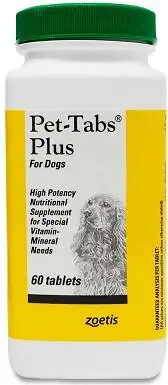 Supliment pentru câini Pet-Tabs Plus vitamine și minerale