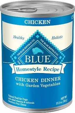 Dîner au poulet avec recette maison Blue Buffalo